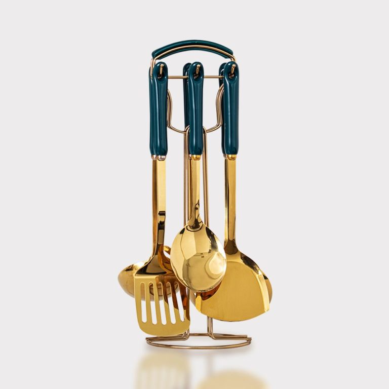 Gold Utensils Set AenZay Homes