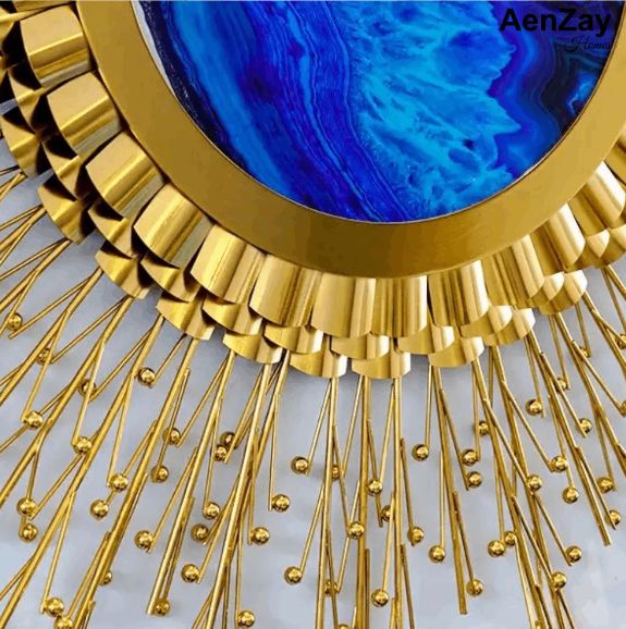 Ceramic+Brass Wall Hanging AenZay Homes
