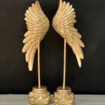 Gold Sculpture Wings