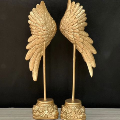 Gold Sculpture Wings