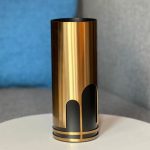 Metallic Table Vase