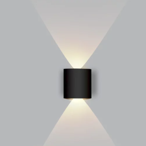 One Plus One 2W IP65 LED Wall Lamp