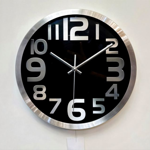 Big Font Wall Clock